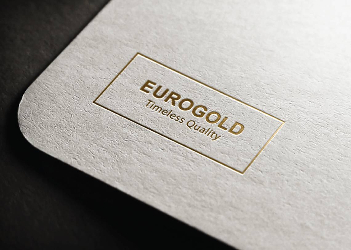 Euroking - Thiết kế hiệu chỉnh lại logo thương hiệu Eurogold
